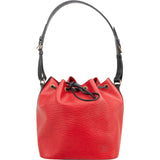 Louis Vuitton Bicolor Epi Leather Sac Noé Petit Shoulder Bag