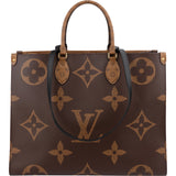 Louis Vuitton Monogram Giant Reverse OnTheGo GM Handbag