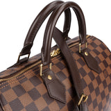 Louis Vuitton Monogram Damier Ebene Speedy 30 Bandoulière Handbag