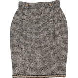 Chanel Multicolor Golden Lining Tweed Skirt (FR 44 / DE 42)