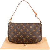 Louis Vuitton Monogram Canvas Pochette Accessoires Handbag
