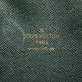 Louis Vuitton Green Taiga Leather Trousse Toilette Pouch