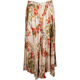 Gucci Floral Print Silk Ruffle Skirt (IT42)
