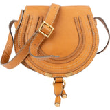 Chloé Grained Calfskin Marcie Saddle Small Crossbody Bag