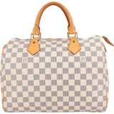 Louis Vuitton Monogram Damier Azur Speedy 30 Handbag