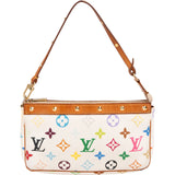 Louis Vuitton Monogram Murakami Multicolor Canvas Studded Pochette Accessoires Handbag