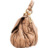 Miu Miu Matelassé Vitello Lux Leather City Coffer Handbag