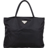 Prada Black Nylon Triangle Handbag