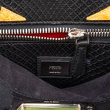 Fendi Black Leather Peekaboo Handbag