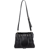 Miu Miu Grained Leather Vitello Daino Tote Shoulder Bag