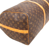 Louis Vuitton Monogram Canvas Keepall 55 Bandoulière Travel Bag
