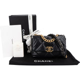 Chanel 19 Quilted Lambskin Single Flap Crossbody Bag
