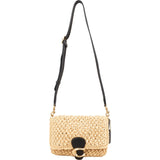 Coach Raffia Soft Tabby Crossbody Bag