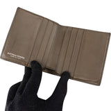 Bottega Veneta Intrecciato Leather Bifold Card Holder Wallet