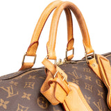 Louis Vuitton Monogram Canvas Keepall 55 Bandoulière Travel Bag