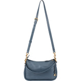 Coach Pebbled Leather Cary Shoulder Crossbody Bag