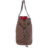 Louis Vuitton Monogram Damier Ebene Neverfull MM Shoulder Bag