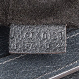 Céline Noir Grained Calfskin Luggage Handbag