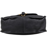 Chloé Black Grained Calfskin Marcie Handbag