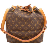 Louis Vuitton Monogram Canvas Sac Noé Petit Shoulder Bag