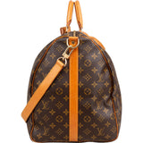 Louis Vuitton Monogram Canvas Keepall 60 Bandoulière Travel Bag