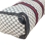 Gucci Monogram GG Supreme Web Boston Travel Bag