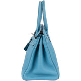 Hermès Blue Jean Birkin 30 Handbag