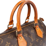 Louis Vuitton Monogram Canvas Speedy 25 Handbag