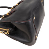 Miu Miu Madras Leather Dome Handbag