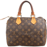 Louis Vuitton Monogram Canvas Speedy 25 Handbag