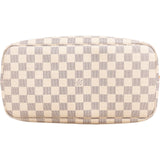Louis Vuitton Monogram Damier Azur Canvas Neverfull MM Shoulder Bag