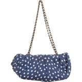 Christian Louboutin Silk Polka Dot Loubie Shoulder Bag