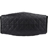 Chanel 25 Quilted Caviar Leather CC Drawstring Shoulder Bag