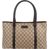 Gucci Monogram GG Supreme Canvas Tote Shoulder Bag