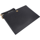 Gucci Monogram Leather GG Marmont Clutch