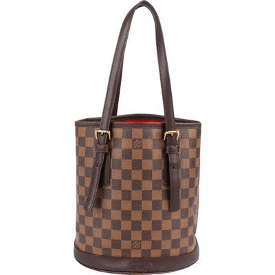 Louis Vuitton Monogram Damier Ebene Bucket PM Shoulder Bag