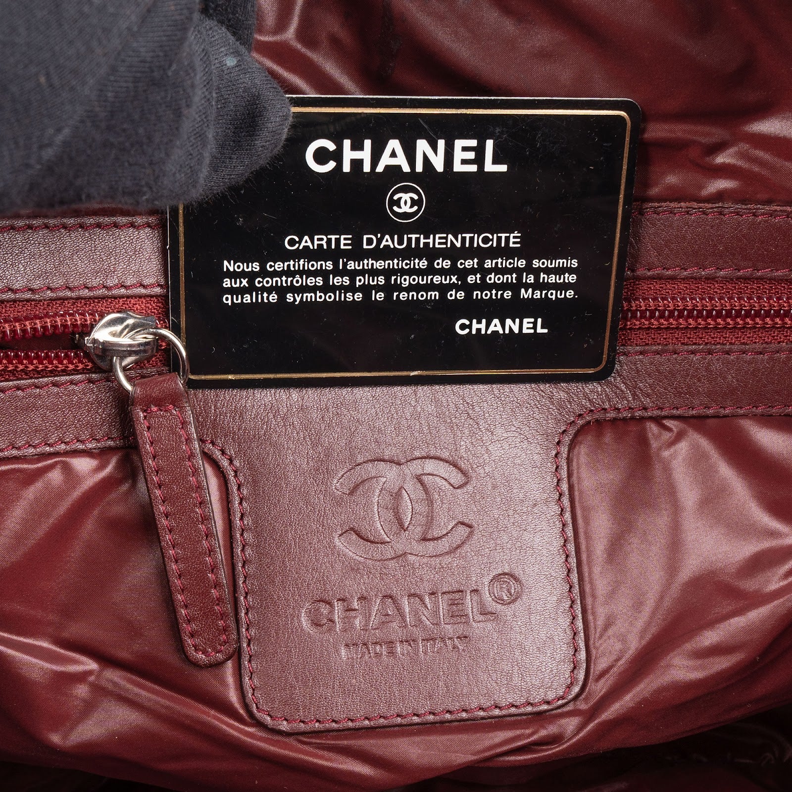 Chanel Quilted Nylon Coco Cocoon Tote Handbag - vintageandkickz
