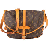Louis Vuitton Monogram Canvas Saumur 30 Crossbody Bag
