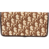 Christian Dior Monogram Trotter Canvas CD Flap Wallet