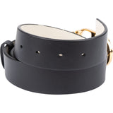 Dior Bicolor Leather Reversible CD Icon Belt (92)