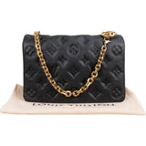 Louis Vuitton Bubblegram Monogram Lambskin Coussin Pochette Accessoires Crossbody Bag M80742