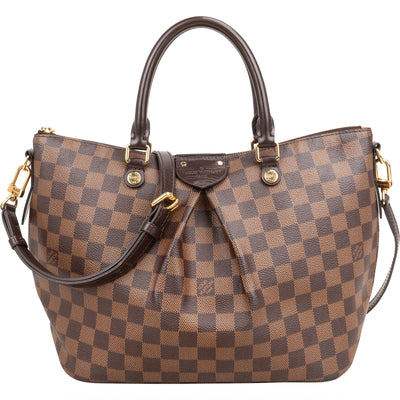 Louis Vuitton Monogram Damier Ebene Siena MM Handbag