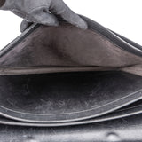 Hermès Noir Box Calf Leather Sac à Dépêches Business Handbag