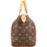 Louis Vuitton Monogram Canvas Speedy 25 Handbag