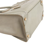 Céline Green Smooth Leather Large Luggage Handbag