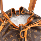Louis Vuitton Monogram Canvas Sac Noé Petit Shoulder Bag