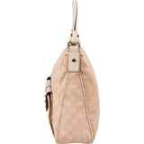 Gucci Monogram GG Canvas D-Ring Double Pocket Shoulder Bag