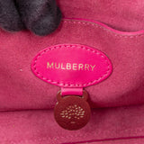 Mulberry Pink Leather Small Willow Tote Handbag