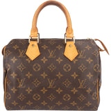 Louis Vuitton Monogram Canvas Speedy 25 Handbag