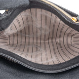 Louis Vuitton Noir Monogram Empreinte Leather Fascinante Crossbody Bag